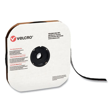 VELCRO® Brand Sticky-back Fasteners, Loop Side, 0.63" X 75 Ft, Black freeshipping - TVN Wholesale
